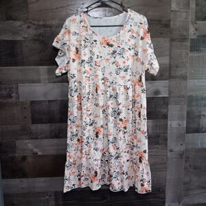 Floral Print Women's Dress